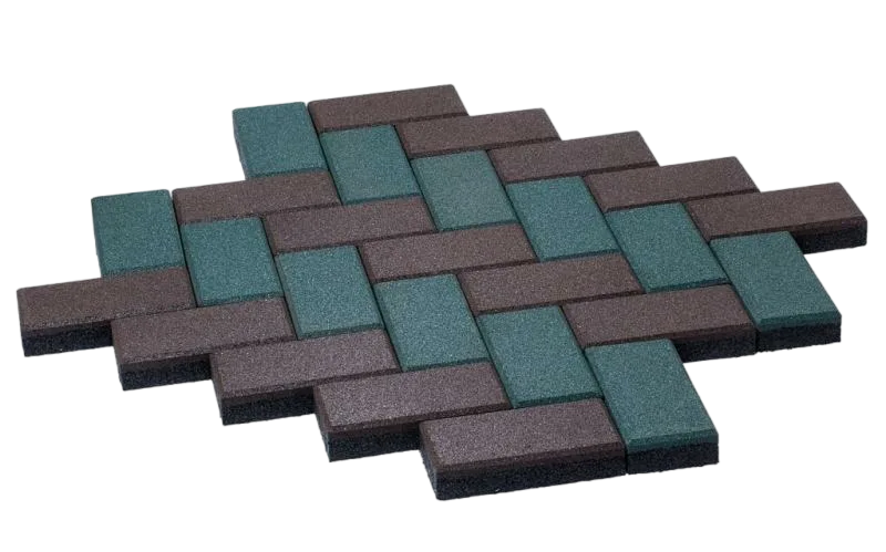 Резиновая брусчатка